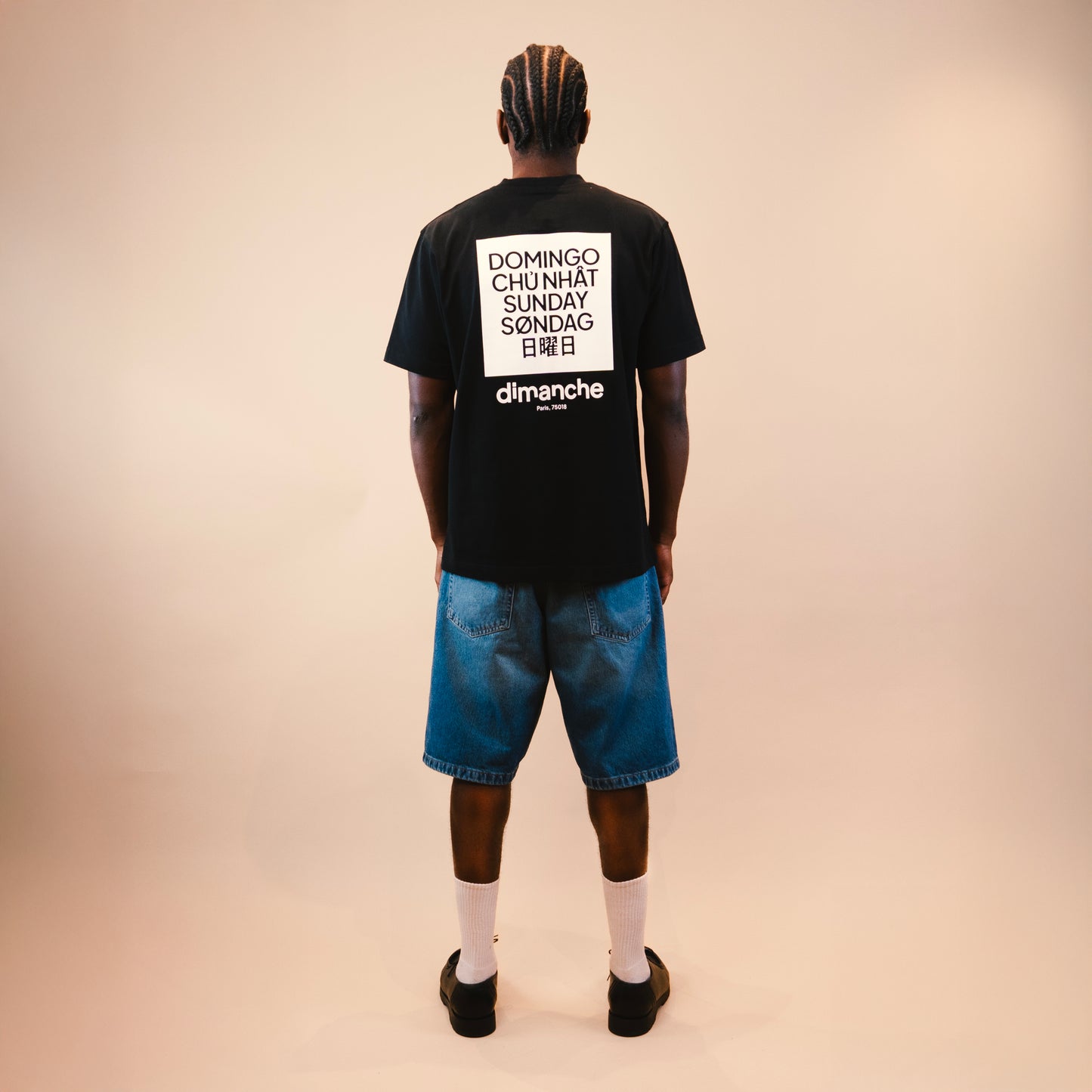 T-shirt "Domingo" noir