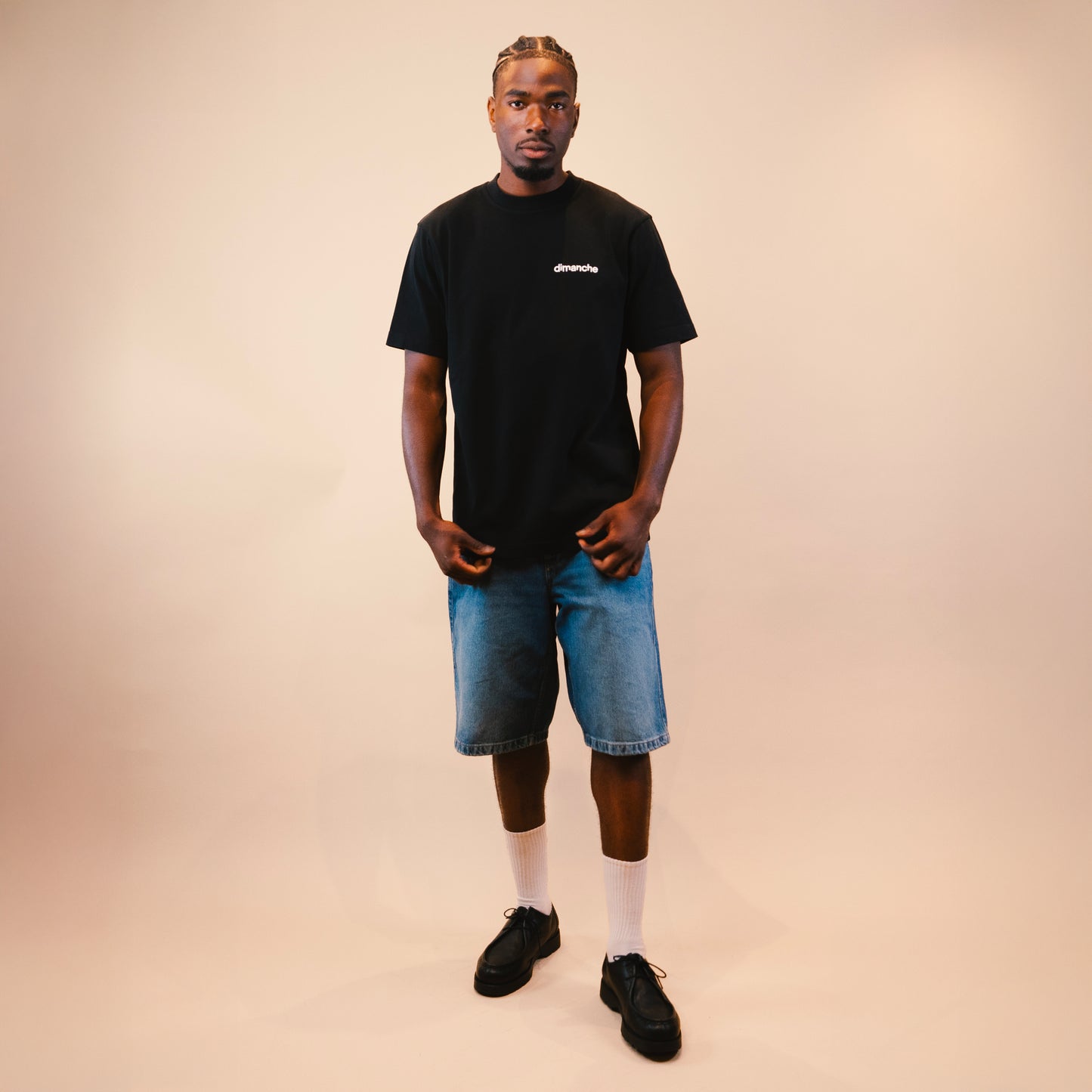 T-shirt "Domingo" noir