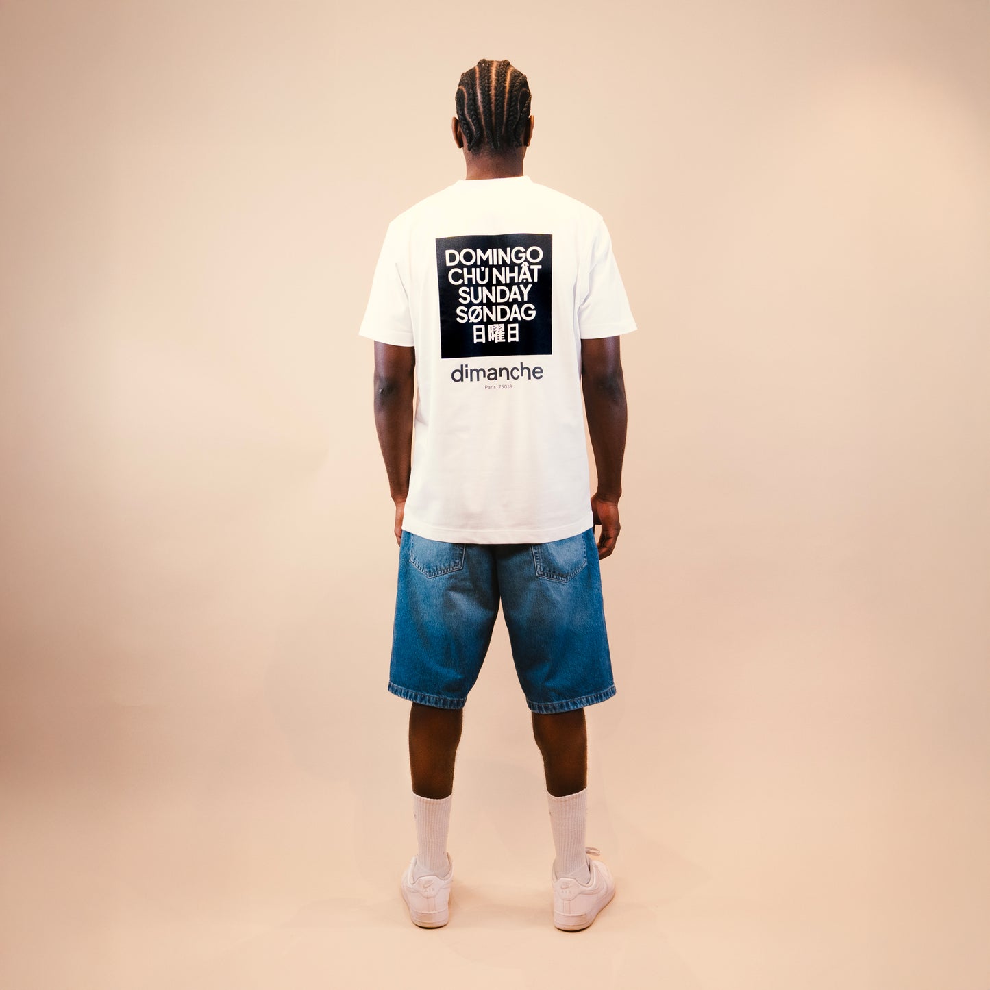 T-shirt "Domingo" blanc