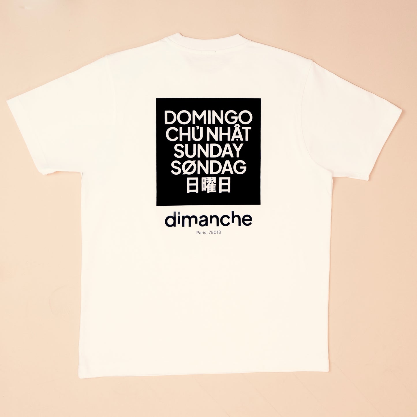 T-shirt "Domingo" blanc