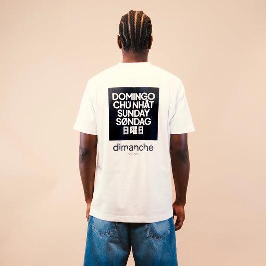 T-shirt "Domingo" blanc
