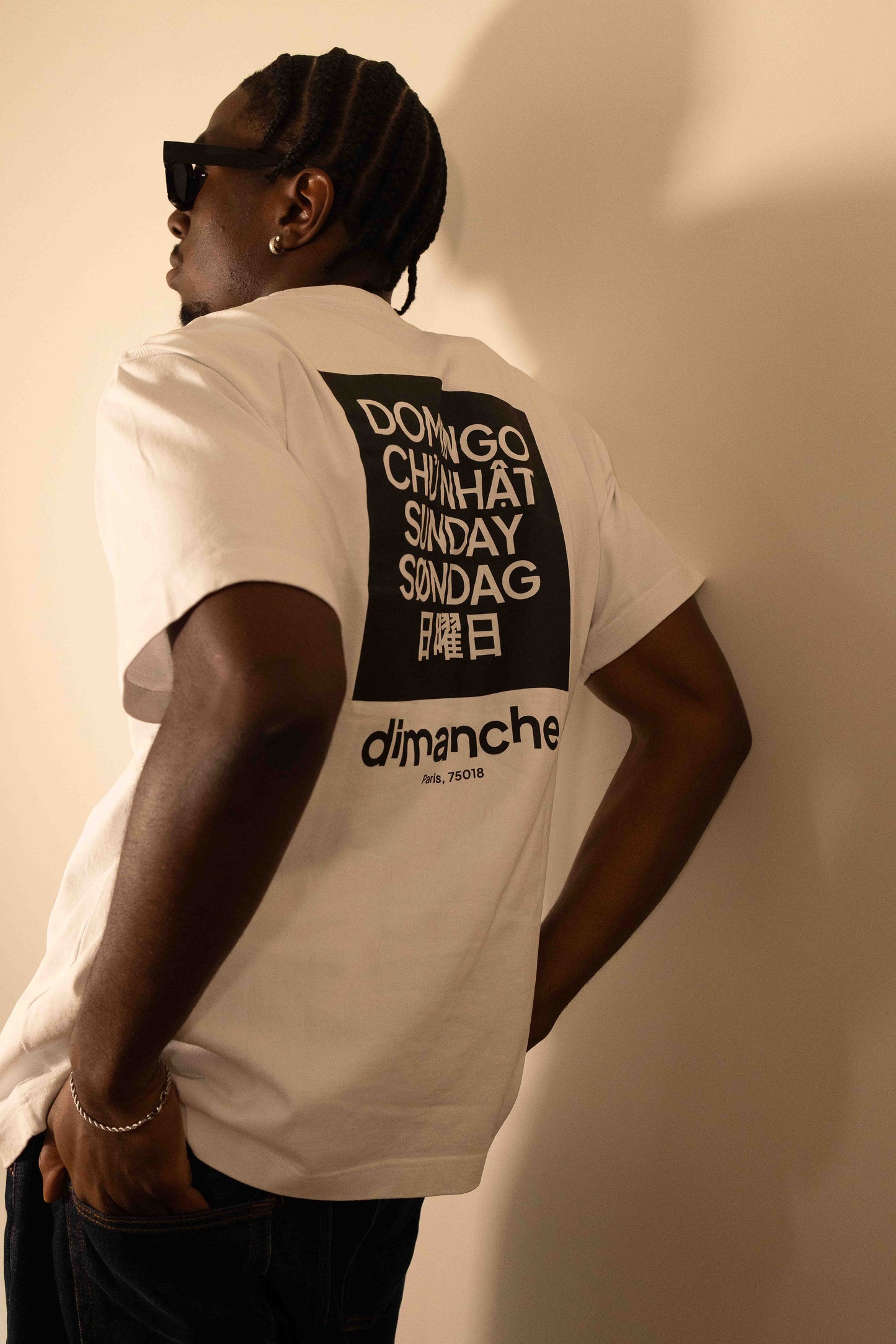 T-shirt "Domingo" blanc