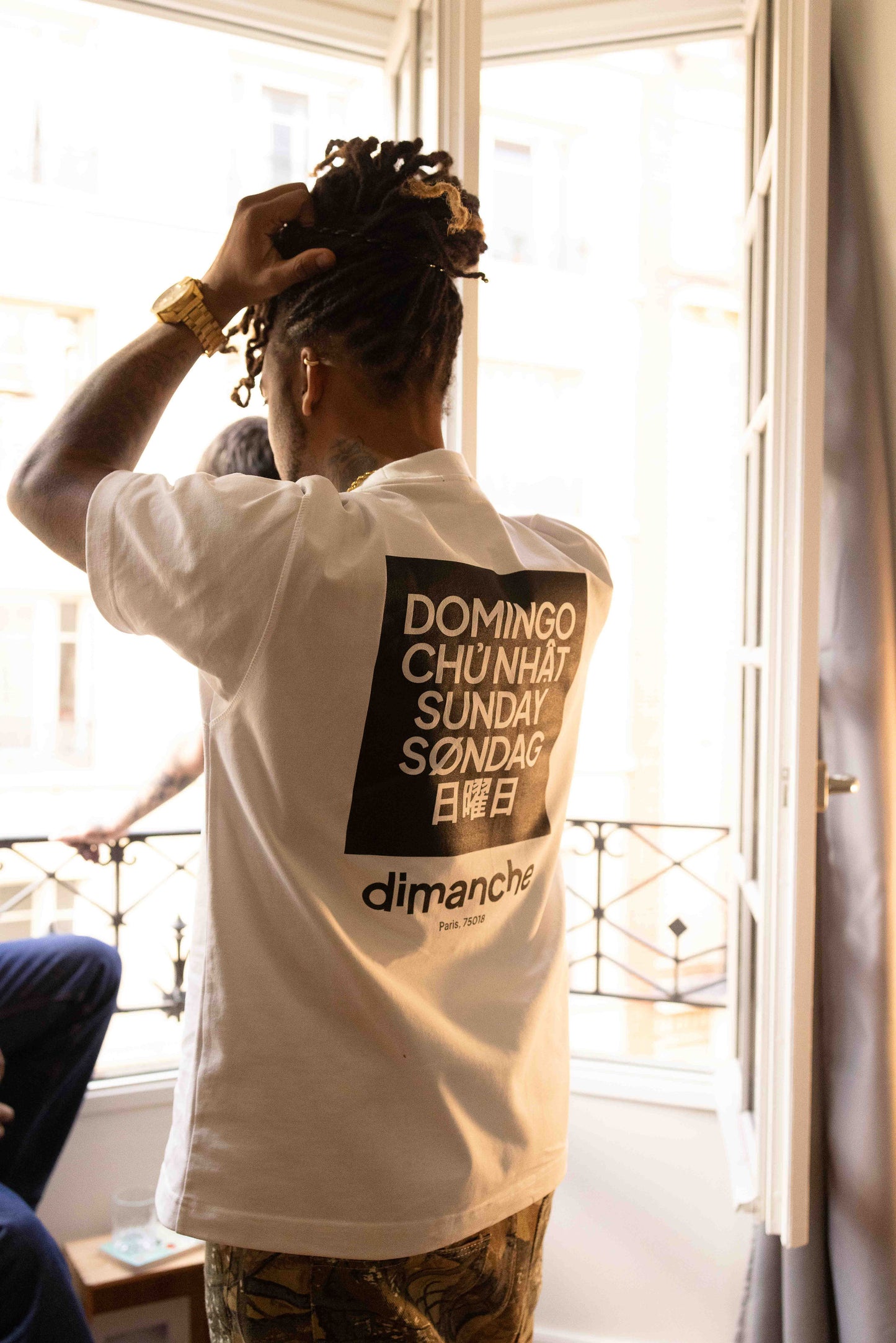 T-shirt "Domingo" blanc