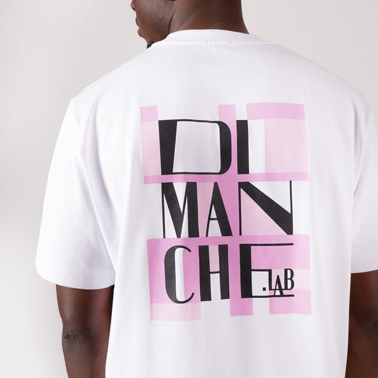T-shirt Dimanche Rose